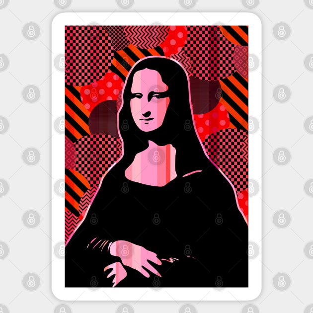 Mona Lisa  | Pop Art Sticker by williamcuccio